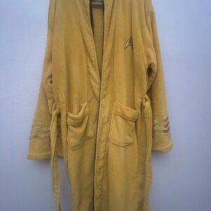 Yellow Star Trek Robe with Logo